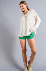 The Easy Peasy Sweater