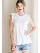 Load image into Gallery viewer, JoJo Ruffle Tank
