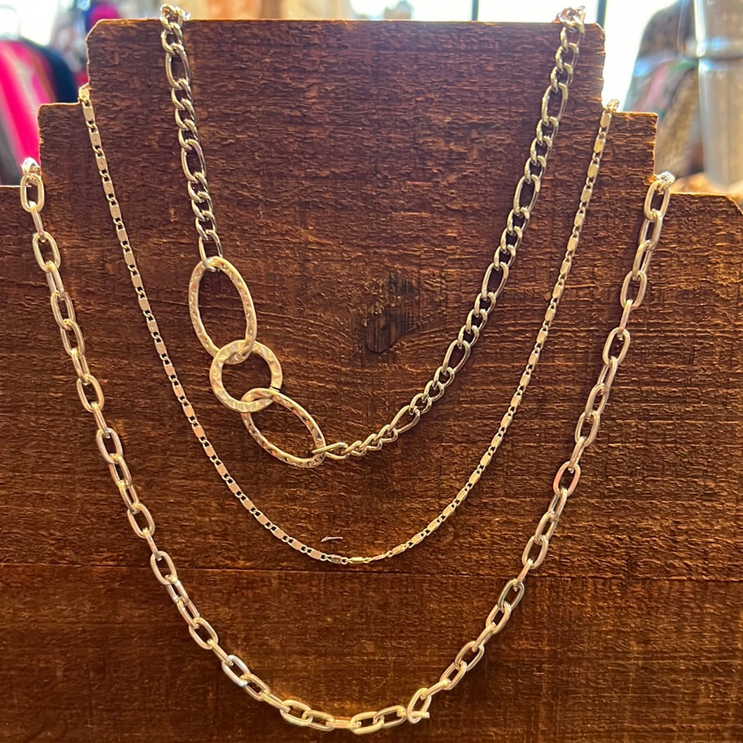 The Multi Chain Layer Necklace