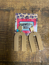 Load image into Gallery viewer, Rainbow Wood Earring
