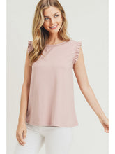 Load image into Gallery viewer, JoJo Ruffle Tank

