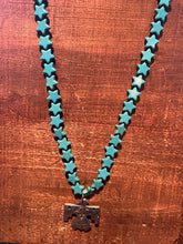 Load image into Gallery viewer, Junkyard Cowgirl Star Necklace
