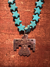 Load image into Gallery viewer, Junkyard Cowgirl Star Necklace
