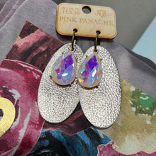 Load image into Gallery viewer, Pink Panache Leather Earring

