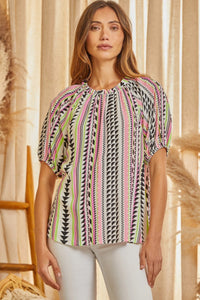 The Jane Stripe Top