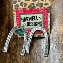 Load image into Gallery viewer, Silver &amp; Gold Rainbow Earring
