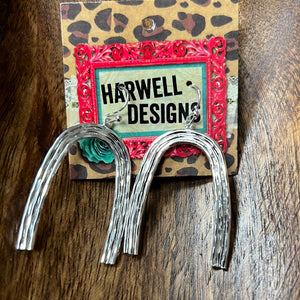 Silver & Gold Rainbow Earring