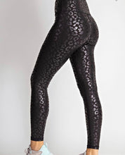 Load image into Gallery viewer, Muted Black Cheetah Leggings
