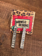 Load image into Gallery viewer, Rectangle Sparkle Earring
