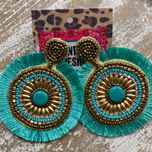 Load image into Gallery viewer, Misc Tassel/Bead Earring
