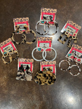 Load image into Gallery viewer, Tortoise Acrylic Misc Earrings
