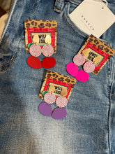 Load image into Gallery viewer, 3 Drop Color Earring
