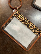 Load image into Gallery viewer, Clear Stadium Wristlet
