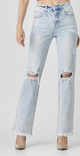 Load image into Gallery viewer, RISEN High Rise Straight Denim
