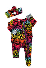 Load image into Gallery viewer, Newborn Ruffle Zippees
