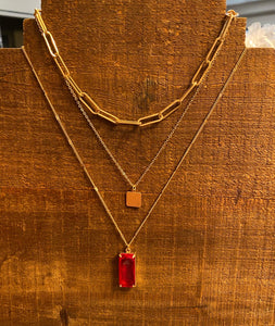 The Stone Layer Necklace