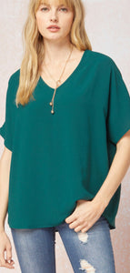 V Neck Layer Top