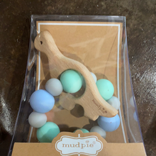 Load image into Gallery viewer, Nat. Wood/Silicone Teethers
