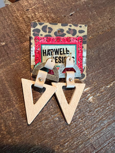 The Tri-Wood Earrings
