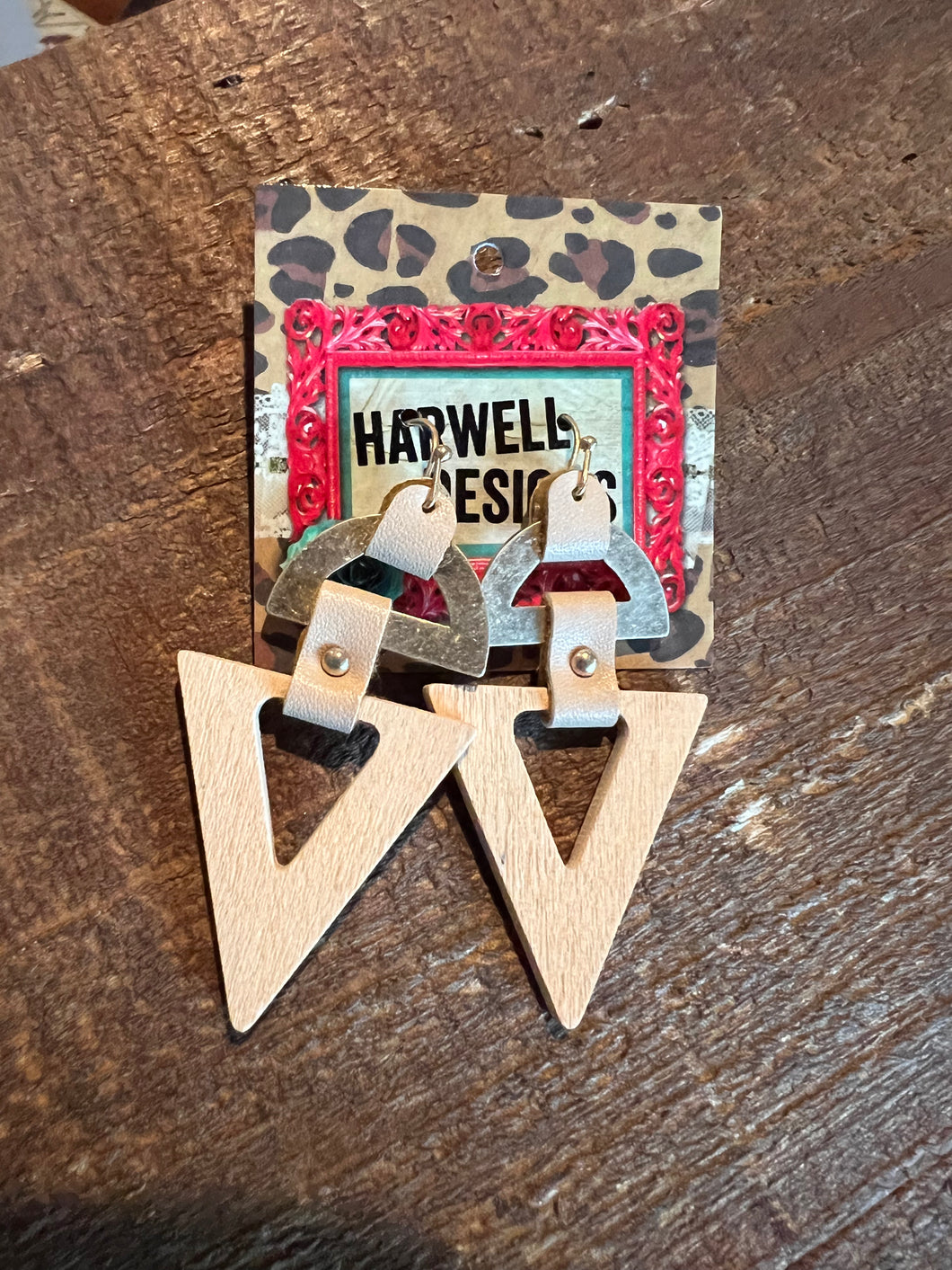 The Tri-Wood Earrings