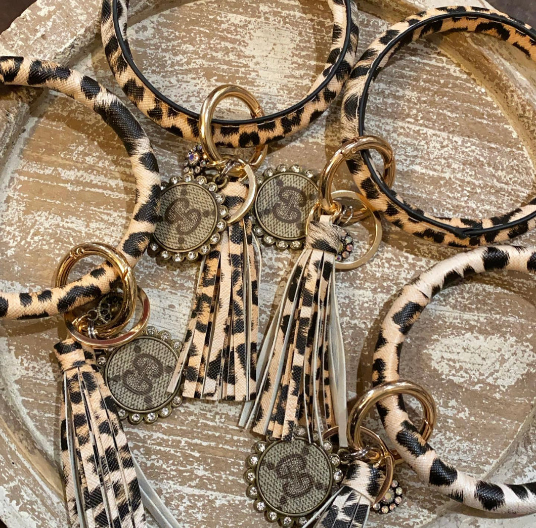 Leopard Key Rings
