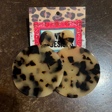 Load image into Gallery viewer, Tortoise Acrylic Misc Earrings
