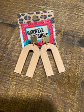 Load image into Gallery viewer, Rainbow Wood Earring
