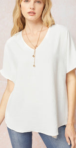V Neck Layer Top
