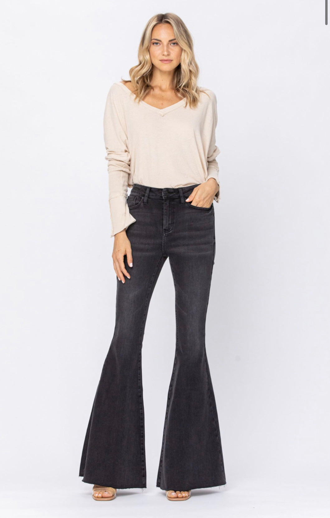 Judy Blue Black Denim Bells
