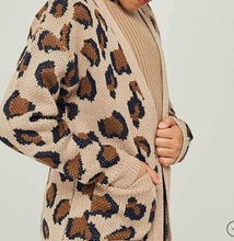 Load image into Gallery viewer, Girls Leopard Cardigan
