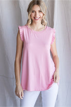 Load image into Gallery viewer, JoJo Ruffle Tank
