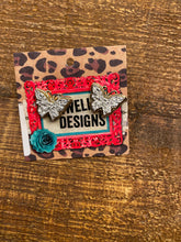 Load image into Gallery viewer, Butterfly Druzy Stud Earring
