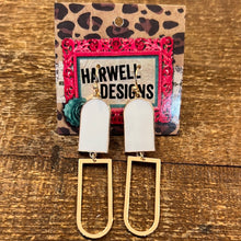 Load image into Gallery viewer, The Oblong Color Earring
