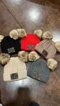 Load image into Gallery viewer, Double Pom Beanies
