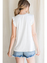 Load image into Gallery viewer, JoJo Ruffle Tank
