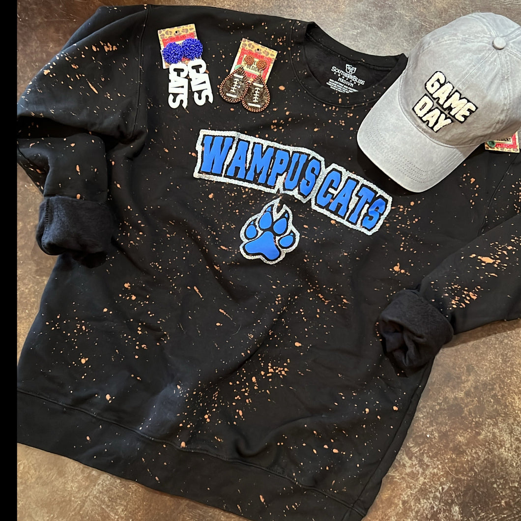 Wampus Cat Raised Sweatshirt