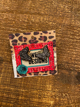 Load image into Gallery viewer, Butterfly Druzy Stud Earring
