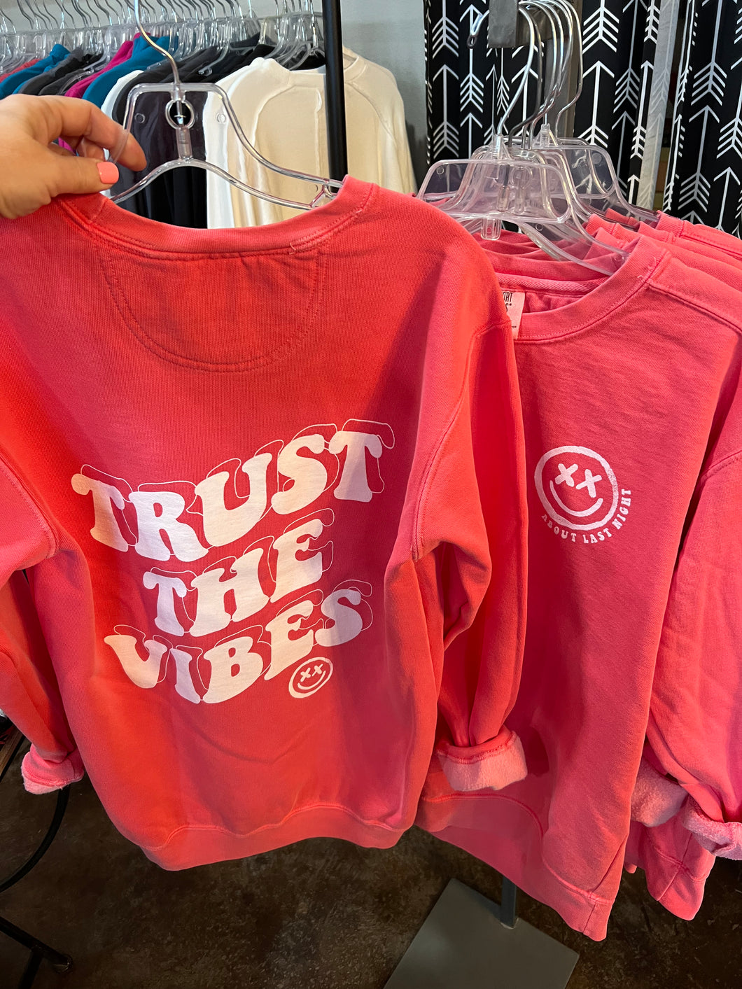 Trust The Vibes Sweatshirt