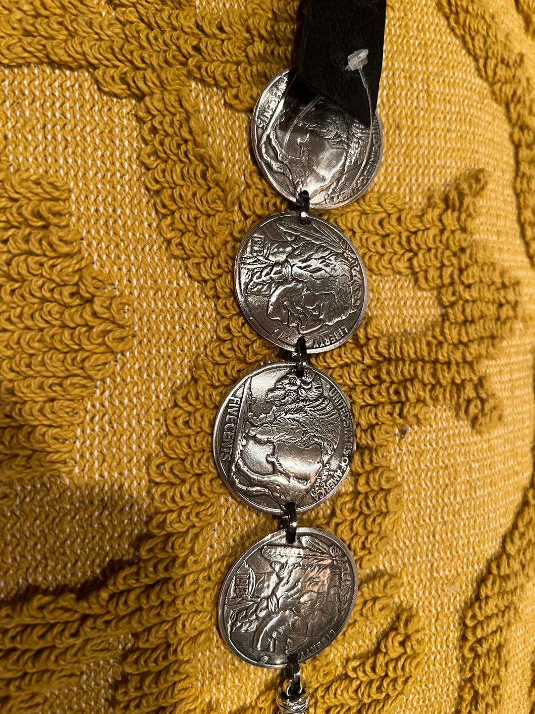 Concho Link Coin Bracelet