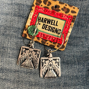 Hoop Coin Earrings