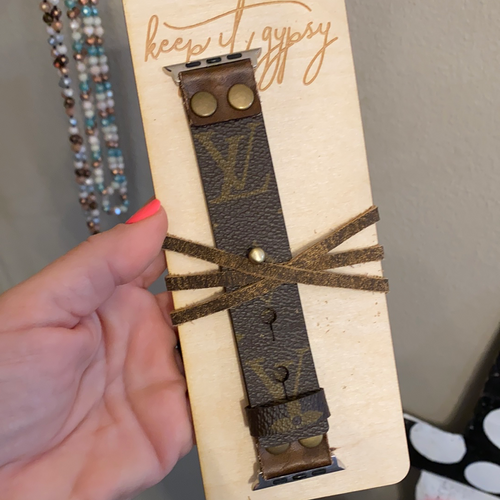 Keep it Gypsy Upcycled LV Watchband