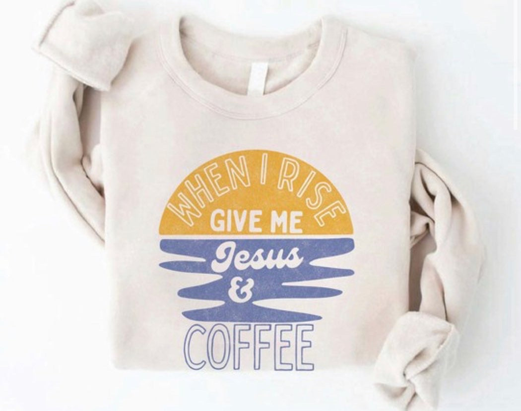 Jesus & Coffee Sweatshirt