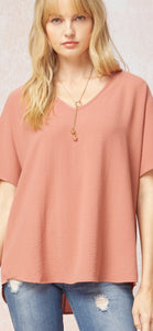 V Neck Layer Top