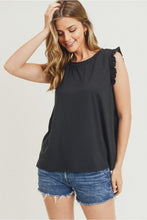 Load image into Gallery viewer, JoJo Ruffle Tank
