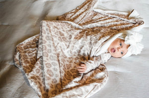 Muted Leopard Blanket